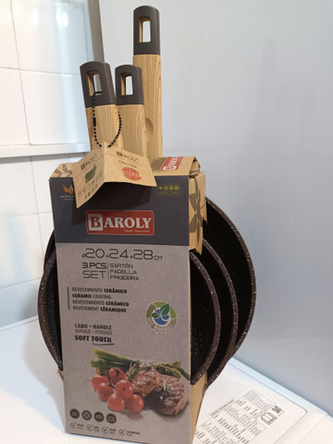 ماهیتابه سه پارچه بارولی